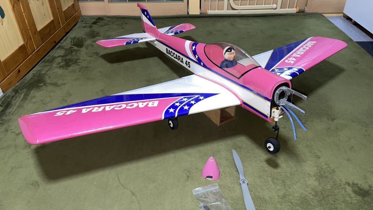 Yahoo!オークション - OK模型 EZ BACCARA 45クラス エンジンRC 飛行機
