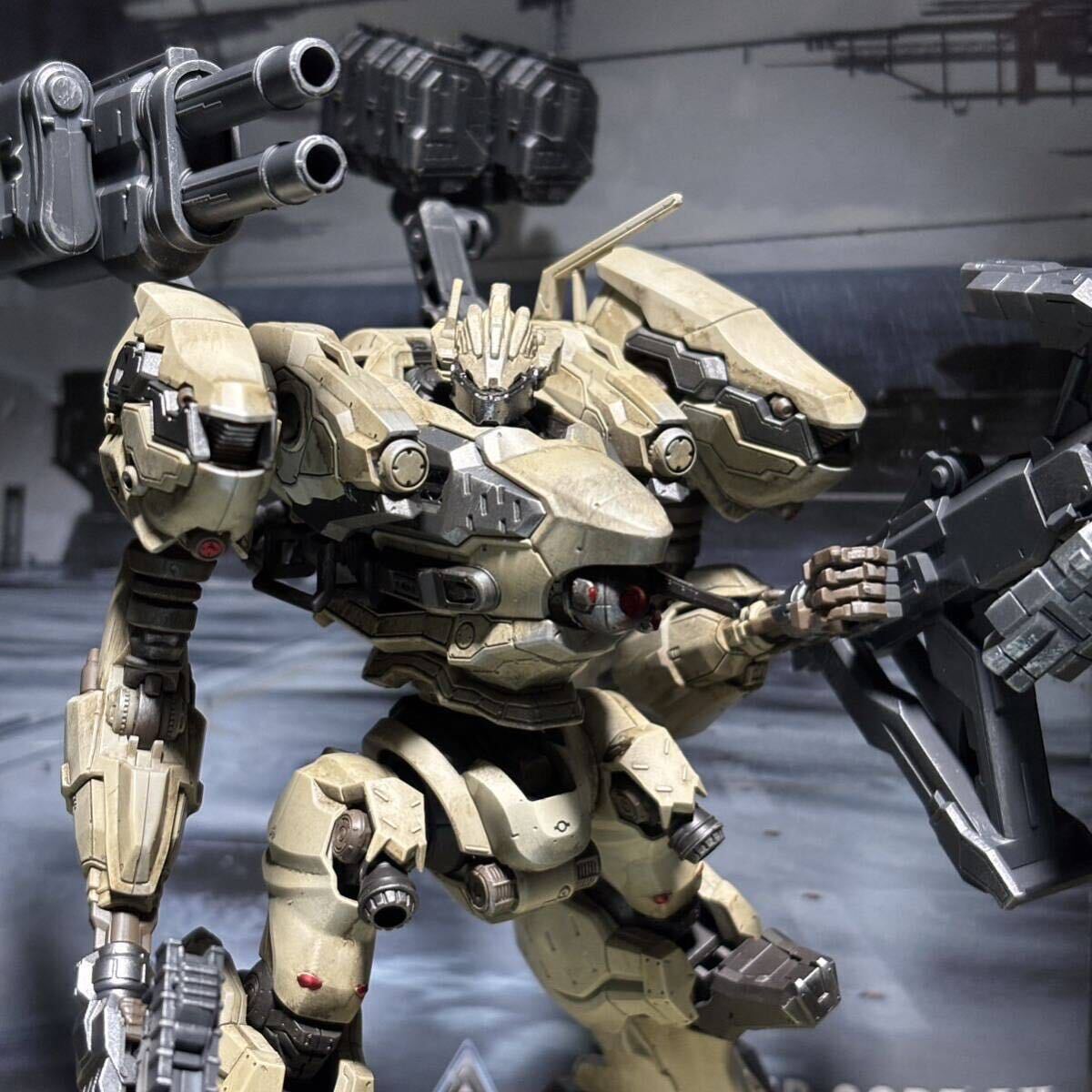 Yahoo!オークション - 30MM アーマードコア6 ナイトフォール 全塗装完