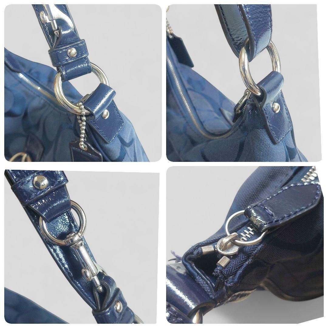 極美品 COACH コーチ ソーホー シグネチャー ショルダーバッグ