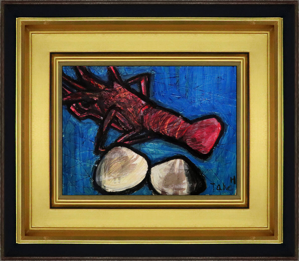 林武 静物画 】 板絵額装 林武 静物画 】 板絵額装 林武 静物画 】 板