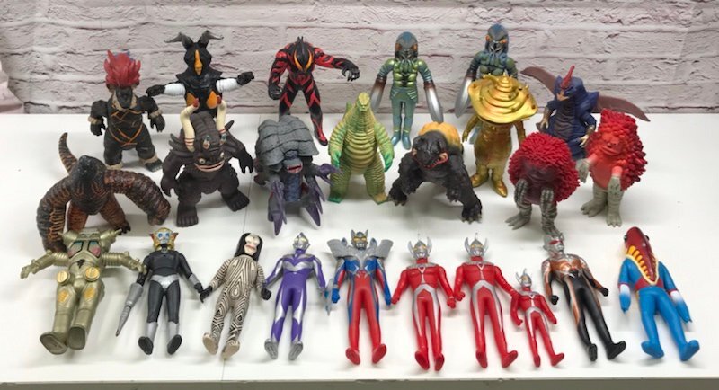 Yahoo!オークション - ウルトラマン ウルトラ怪獣 ソフビ まとめ売り