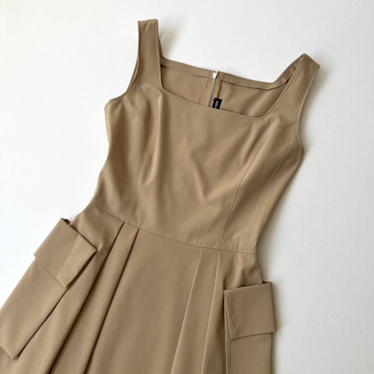 美品 FOXEY NEW YORK フォクシーニューヨーク ドレス フレアワンピース