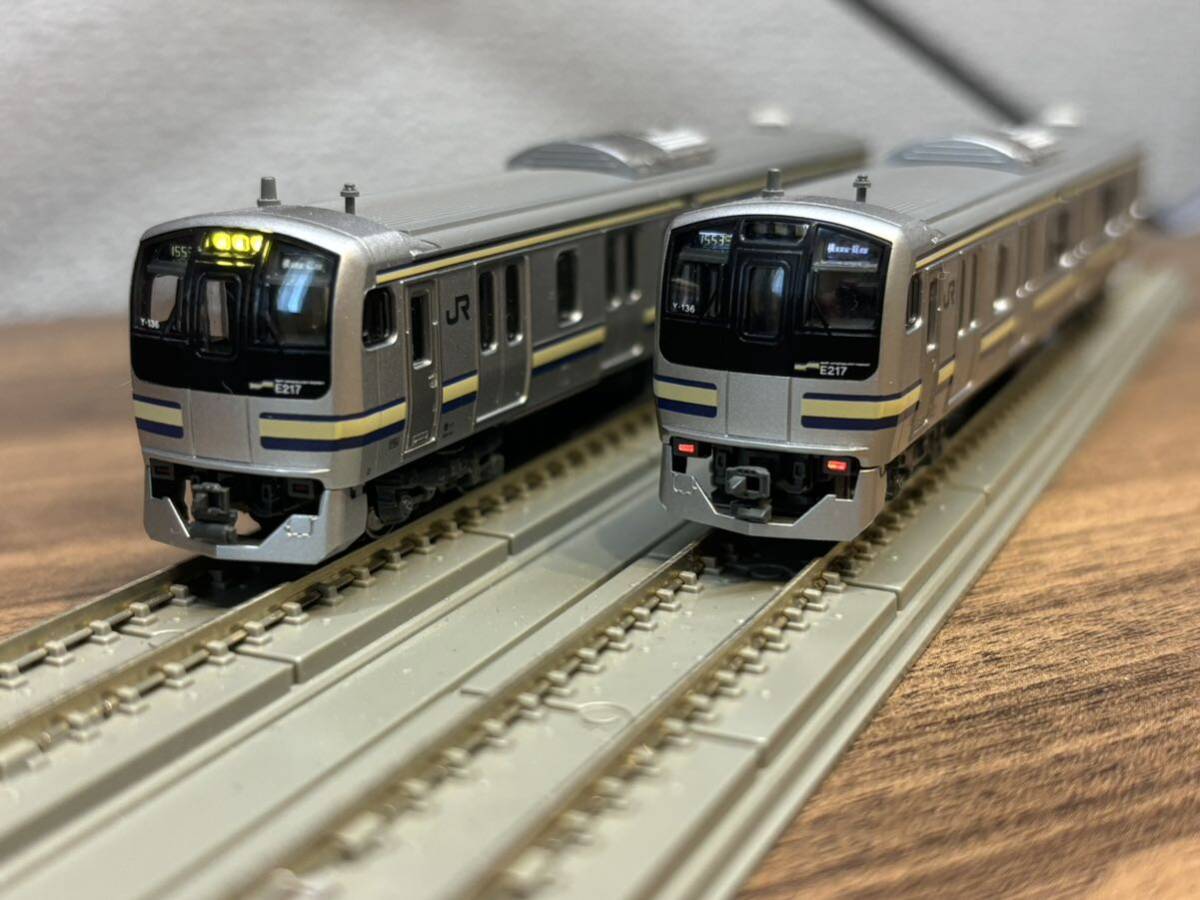 Yahoo!オークション - KATO 10-497 E217系 横須賀線・総武線 付属編成4