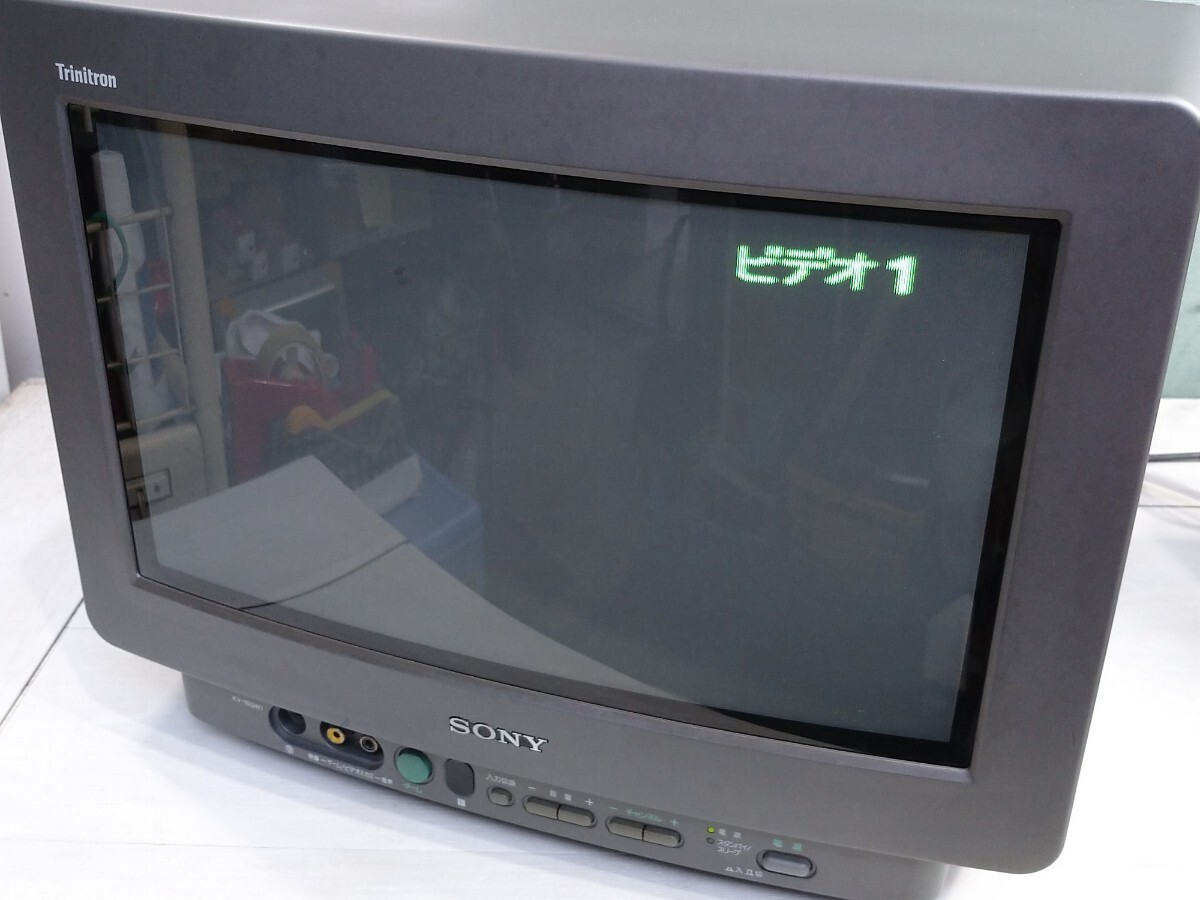 SONY ソニー トリニトロン ブラウン管テレビ KV-16GW1 リモコン付き