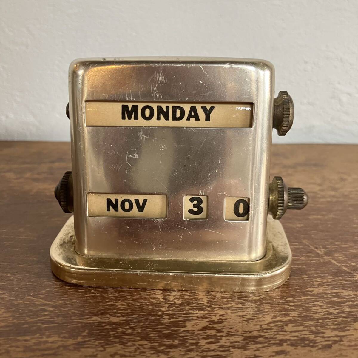 vintage】デスクカレンダー 文具 us 古着 店舗什器 ヴィンテージ