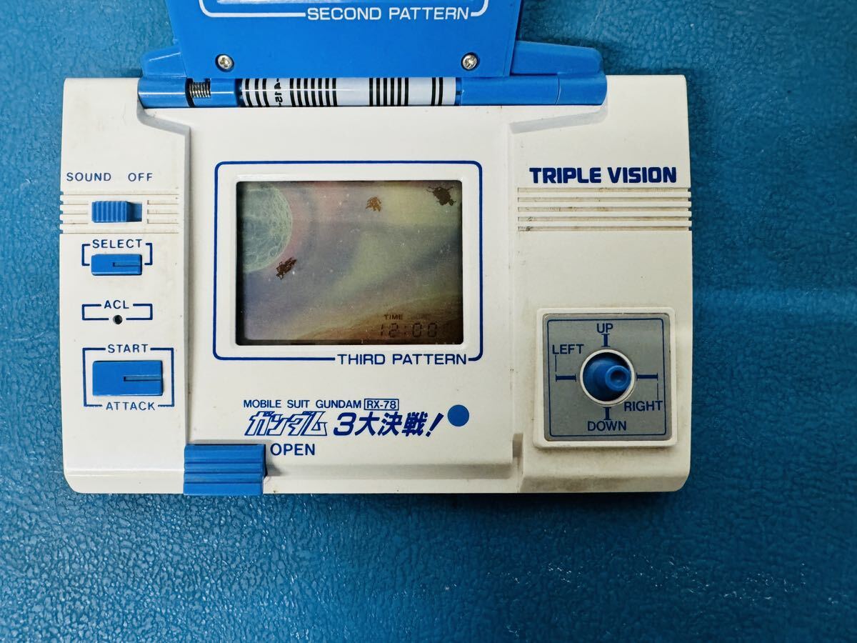 BANDAI バンダイ LSI ガンダム 3大決戦 ゲーム機 動作品 昭和レトロ