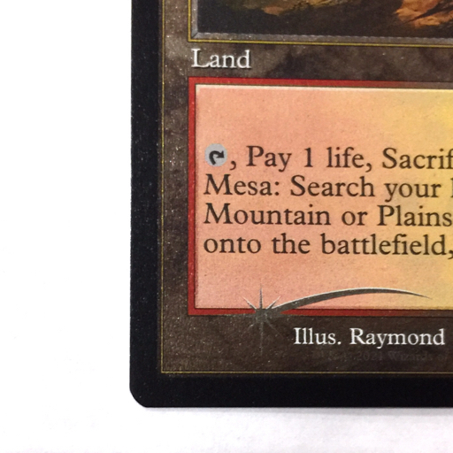 MTG 乾燥台地 英語 旧枠 foil 3枚セット Foil】《乾燥台地/Arid Mesa