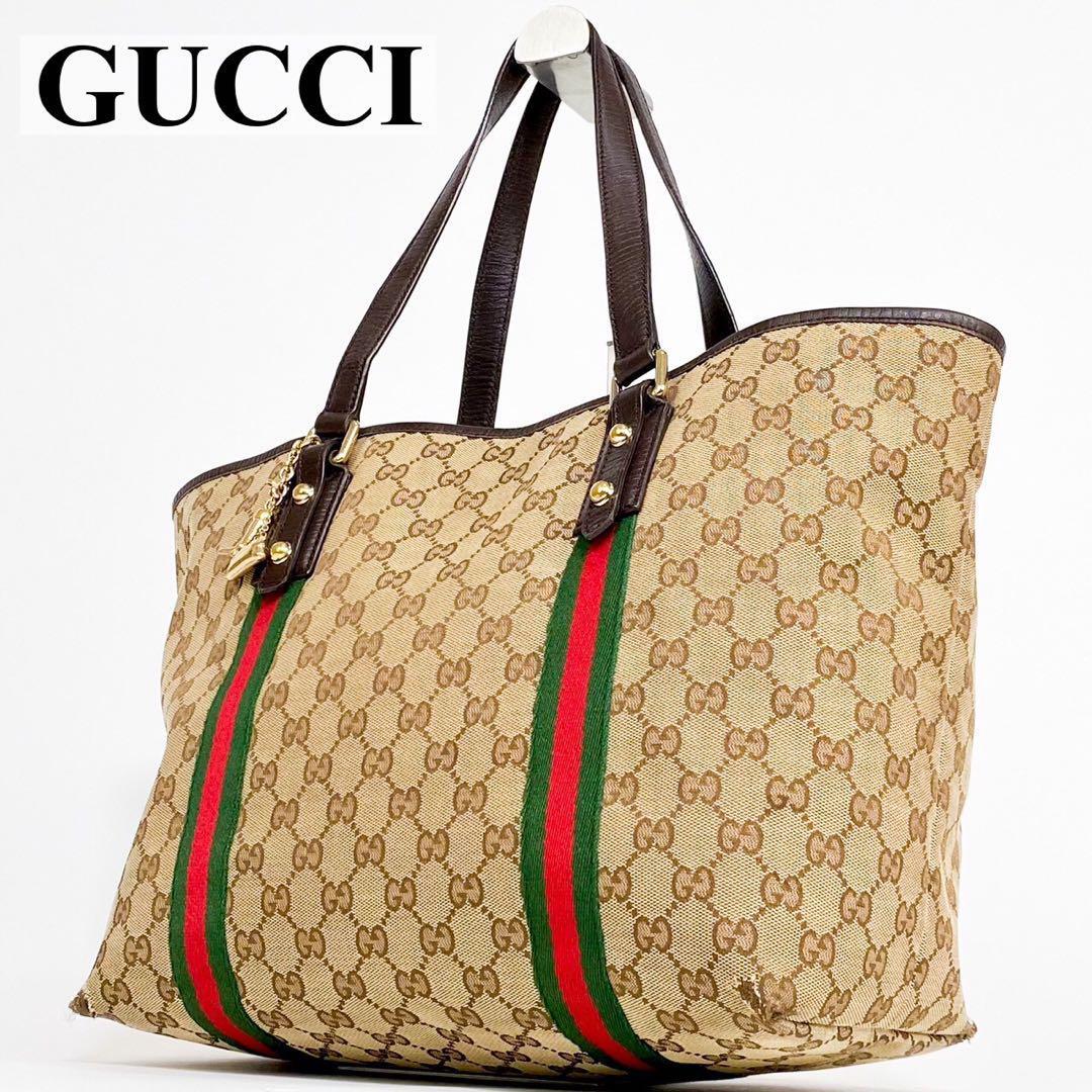 Yahoo!オークション - 1円 人気 GUCCI グッチ トートバッグ ハンドバッ