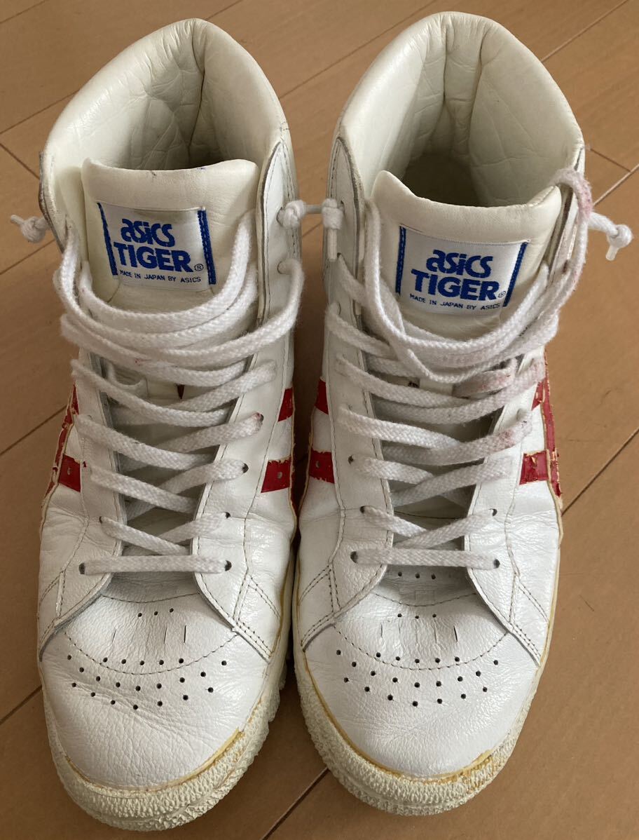 Yahoo!オークション - asicsTIGER旧ロゴアシックスタイガー 美中古バス