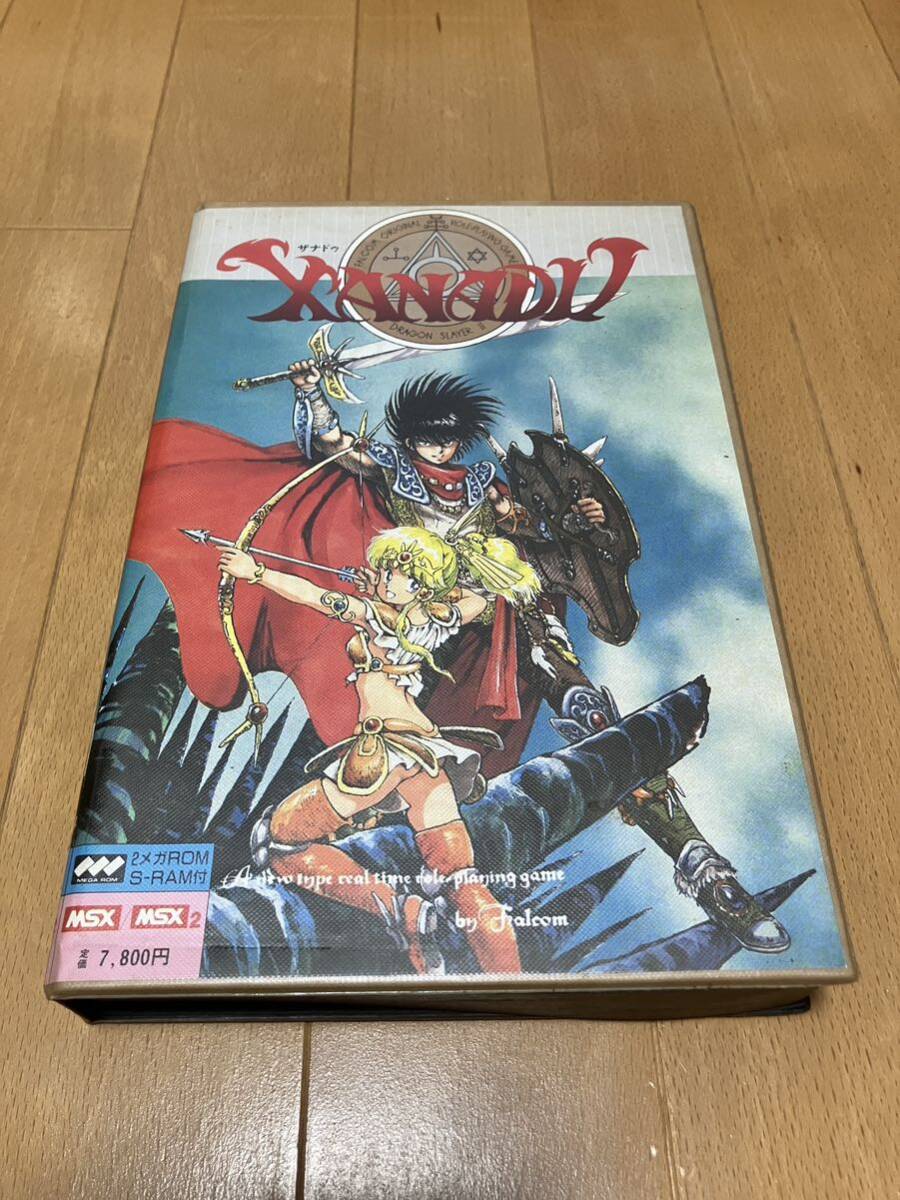 Yahoo!オークション - 【MSX】ザナドゥ XANADU（動作確認済 箱説他付)