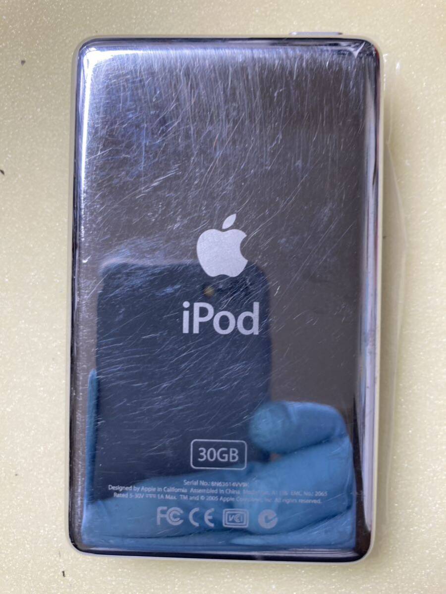 iPod classic 30GB→ 新品SSD256GB&新品バッテリー交換実施 iTunes同期