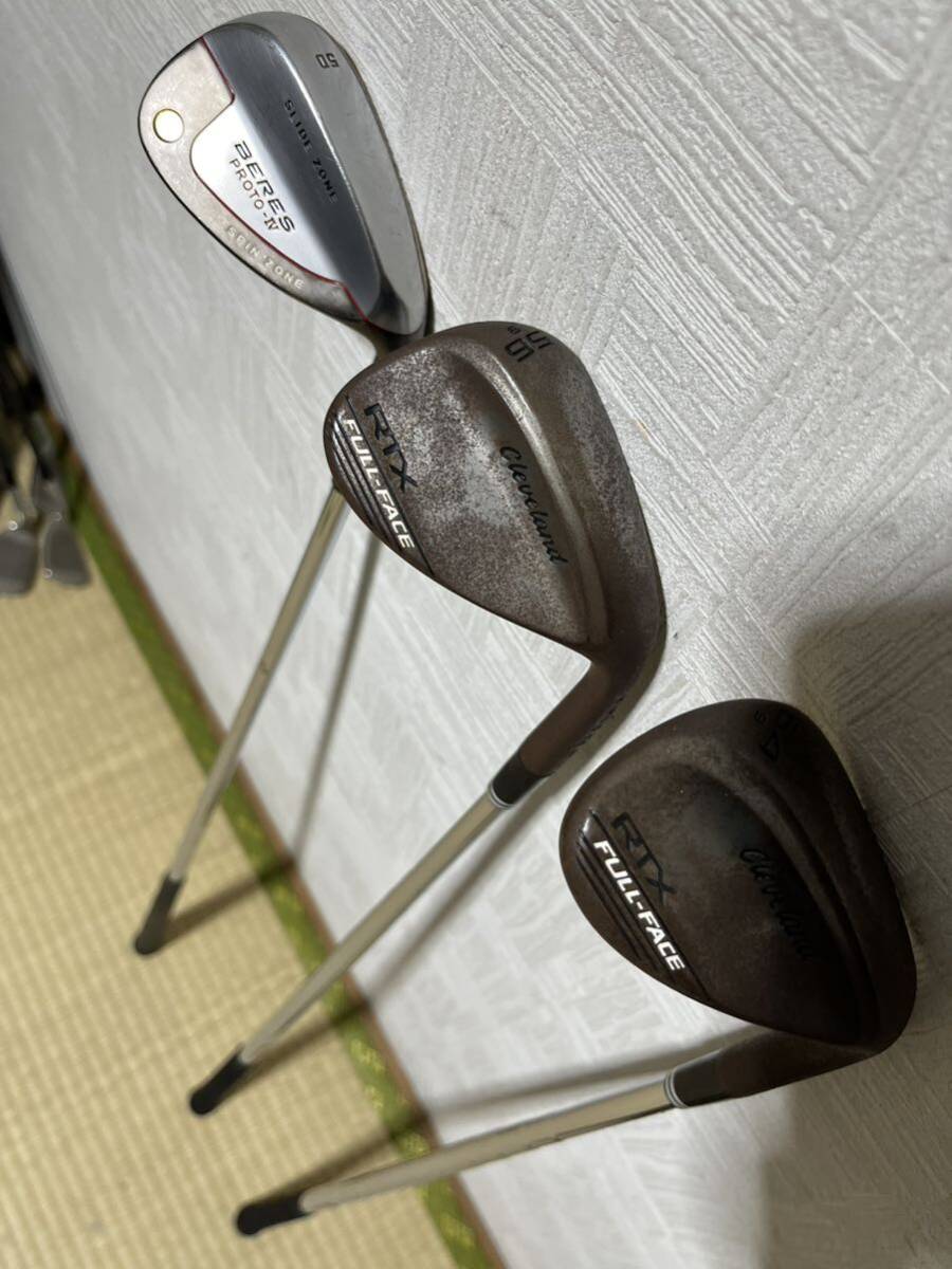 Yahoo!オークション - 激レア プロ支給品 ホンマ等 ウェッジ3本セット5