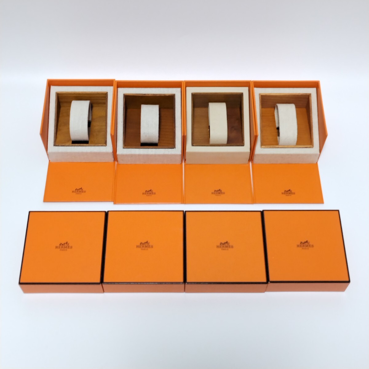 エルメス 時計ケース 空箱 5個セット 木製 エルメス 時計ケース 空箱 5