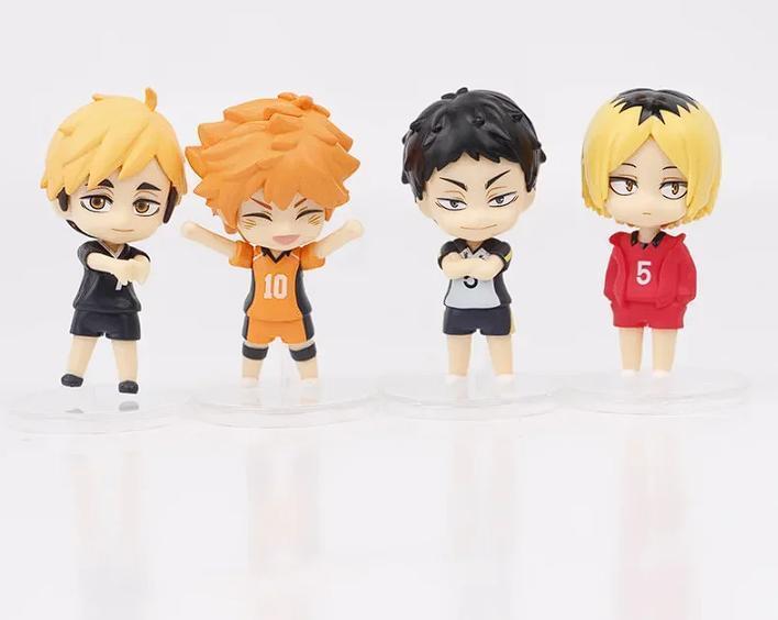 ハイキュー ミニフィギュア セット 8体コンプリートセット 日向・影山