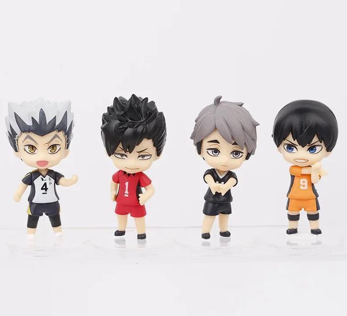 ハイキュー ミニフィギュア セット 8体コンプリートセット 日向・影山