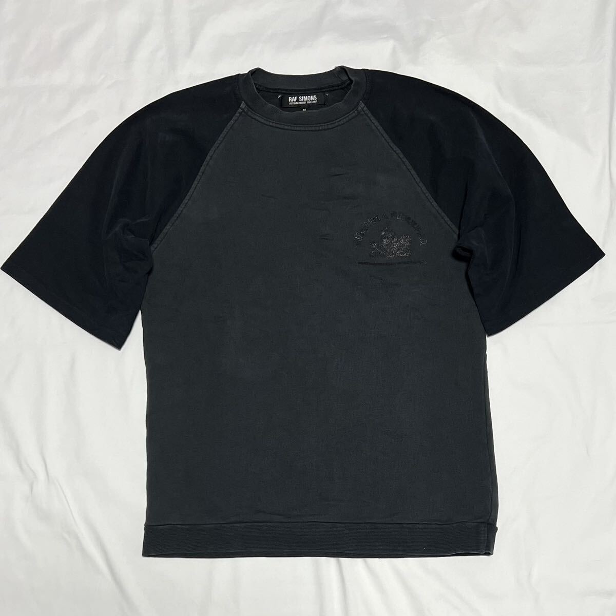 02AW Raf Simons 半袖スウェット Virginia Creeper期 ラフシモンズ