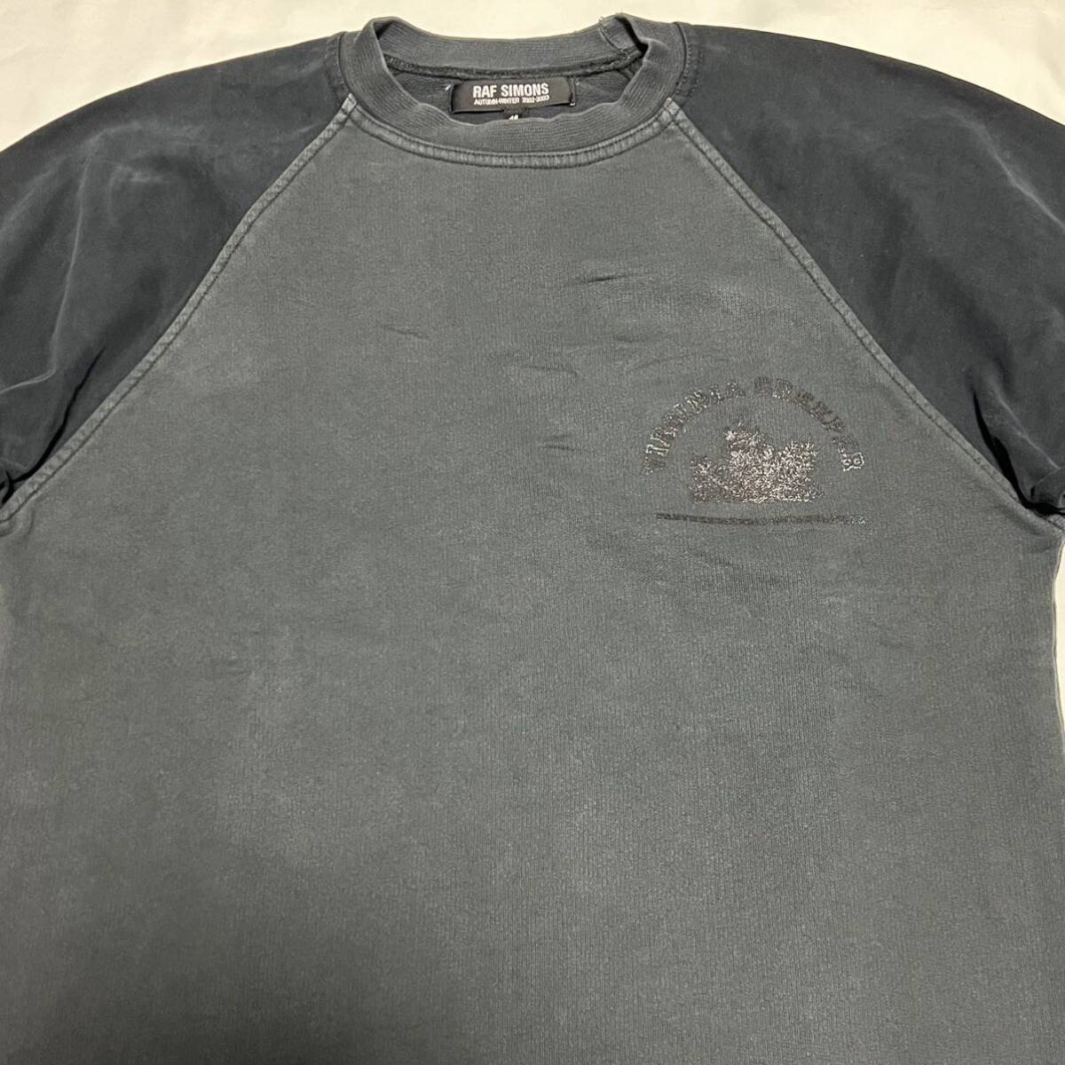 02AW Raf Simons 半袖スウェット Virginia Creeper期 ラフシモンズ