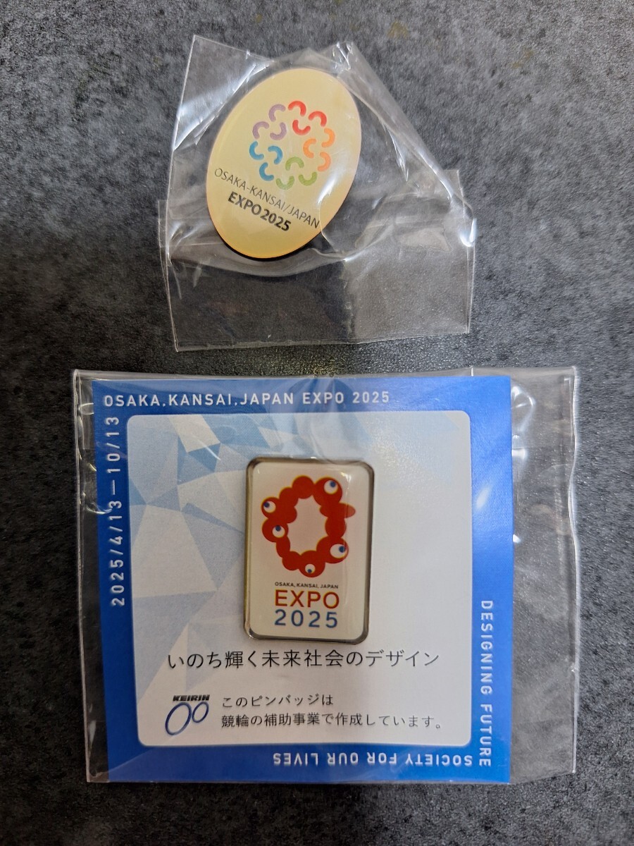 大阪万博 ピンバッジ ピンバッチ EXPO 2025 万国博覧会 ピンズ 未使用