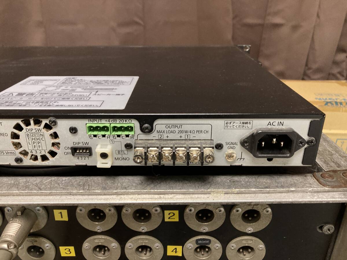 送料無料] [中古動作品] Ramsa WP-DA202 定価16万 デジタルパワー