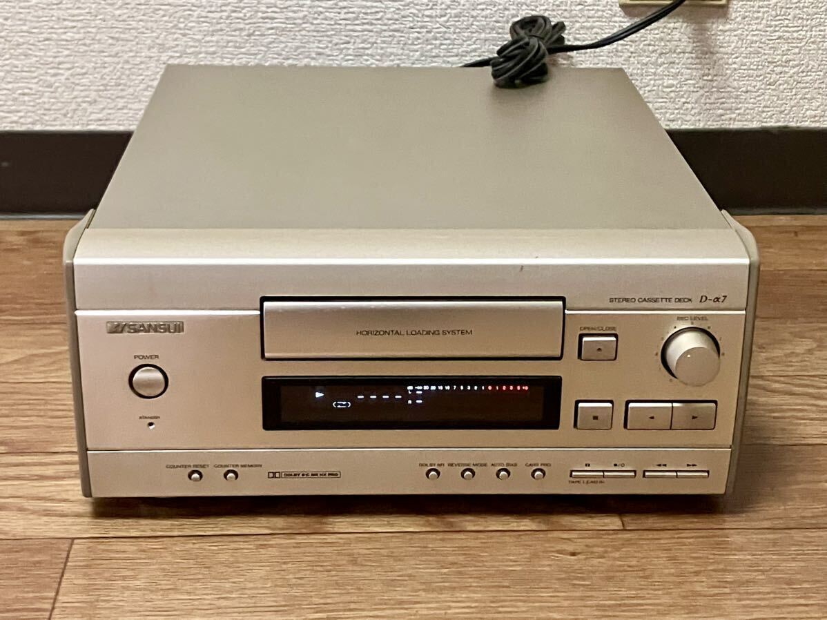 SANSUI D-α7 サンスイ カセットデッキ