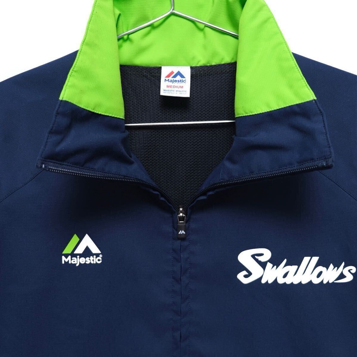 東京ヤクルトスワローズ/支給品/ジップジャケット/ウインドブレーカー