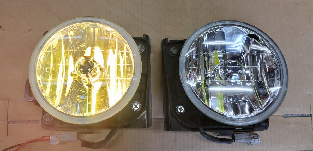 インプレッサ WRX STI GDB GDA GGA 中期 涙目 純正 フォグランプ 左右