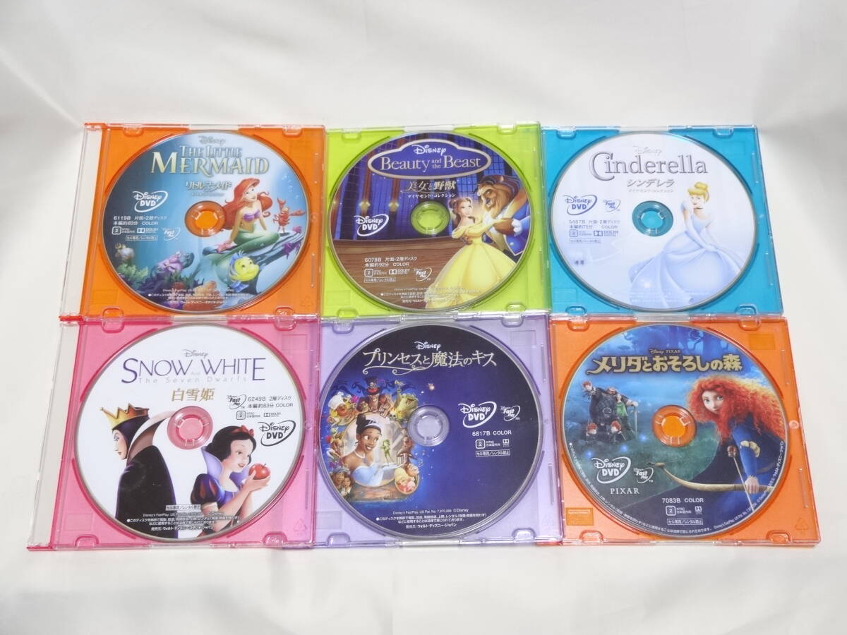 新品 6点セット】プリンセス DVD リトル・マーメイド 美女と野獣