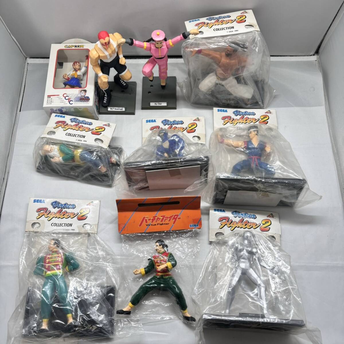 Yahoo!オークション - セガ バーチャファイター2 コレクション フィギ