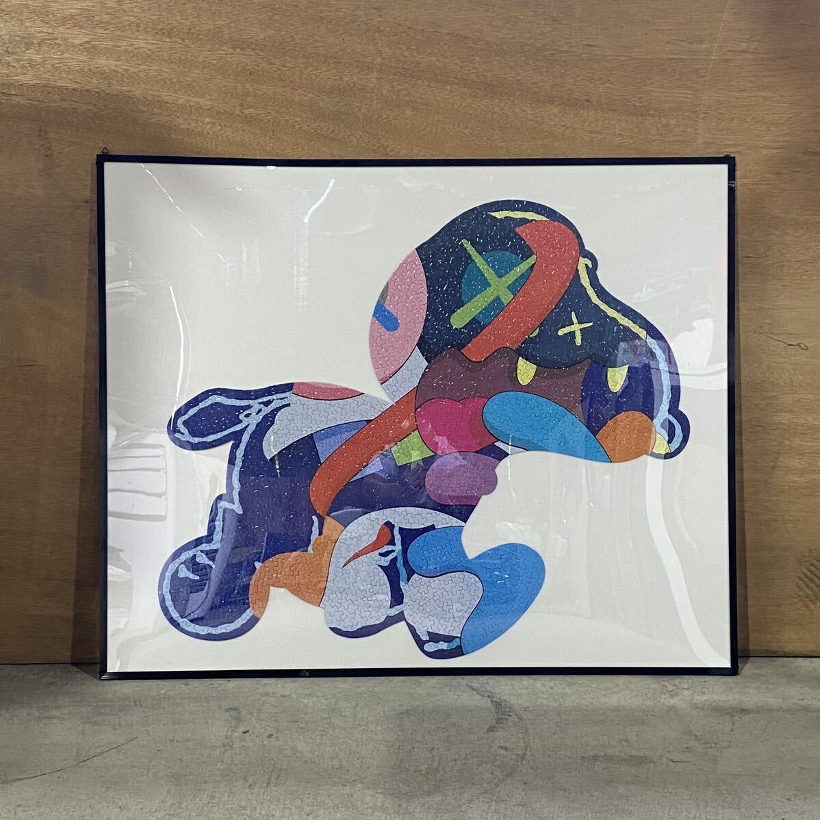 Yahoo!オークション - kaws x Snoopy スヌーピー パズル完成品
