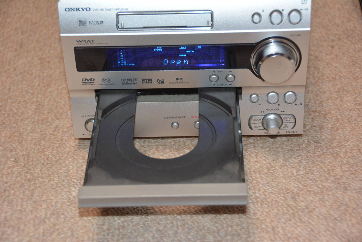 ONKYO DVD/CD/MDプレーヤー FR-UN7 ONKYO FR-UN7 ONKYO DVD/CD/MD