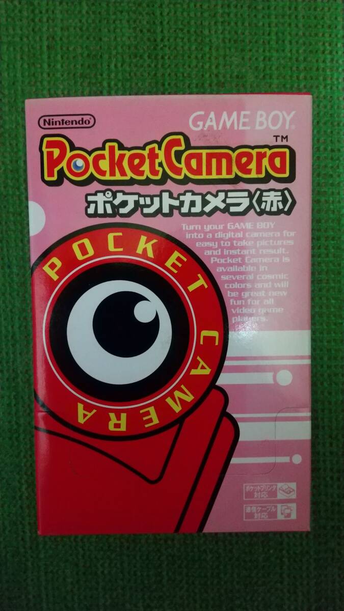 Yahoo!オークション - GB ゲームボーイ ポケットカメラ 赤 レトロ 未開
