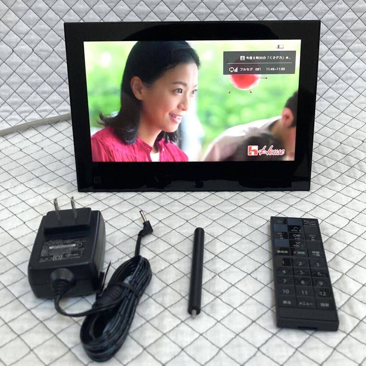 圏外表示無】SoftBank PhotoVisionTV 202HW 地デジ防水テレビ 全画面化