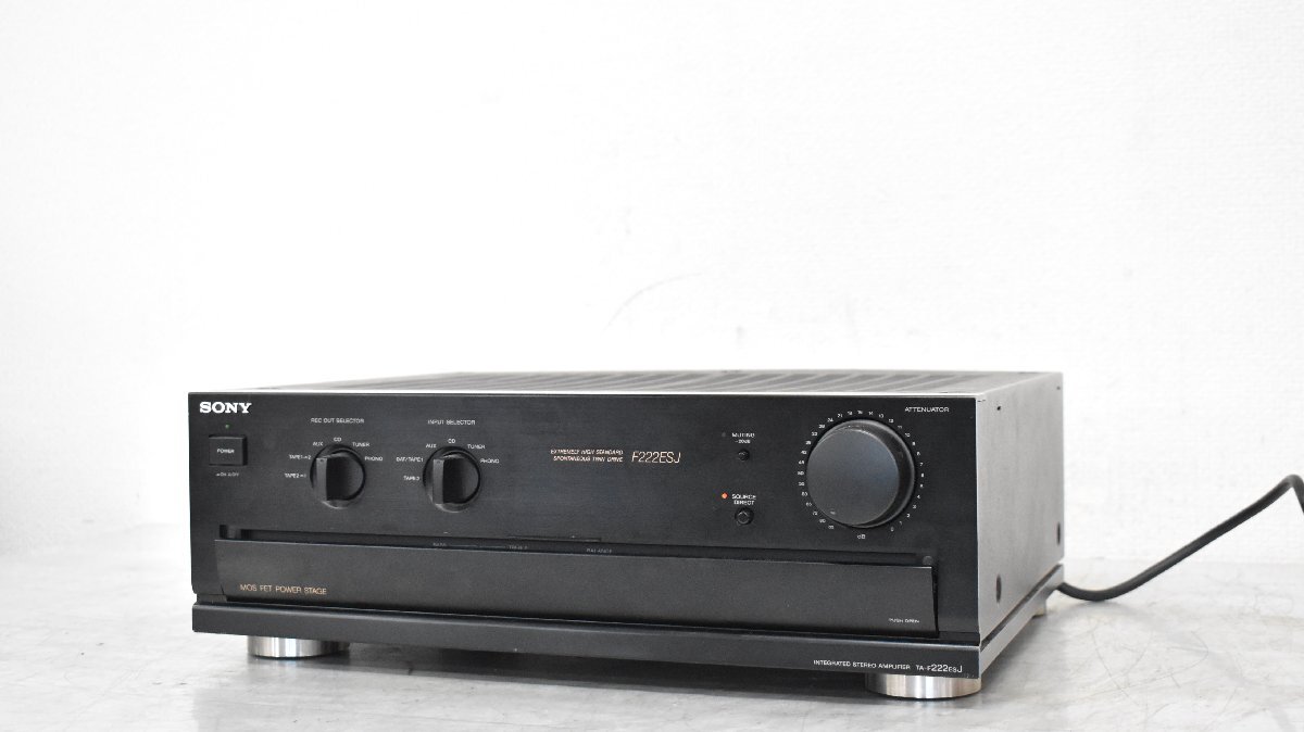 ジャンク SONY ソニー TA-F222ESJ プリメイン アンプ 音響機材