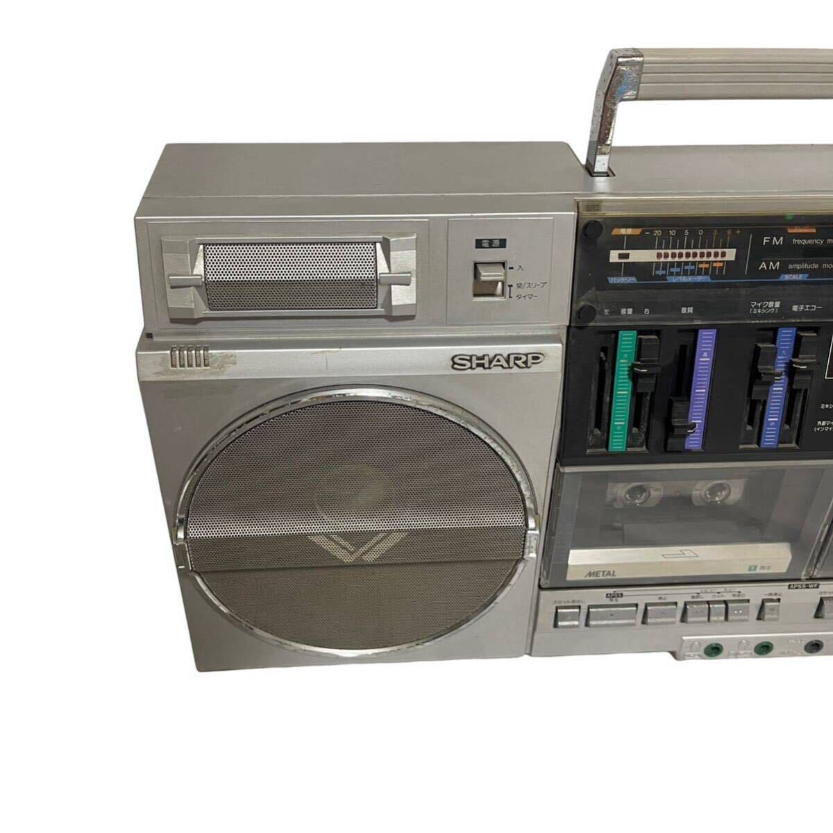 SHARP シャープ ラジカセ SEARCHER-WF GF-757 APPS-WF 昭和レトロ