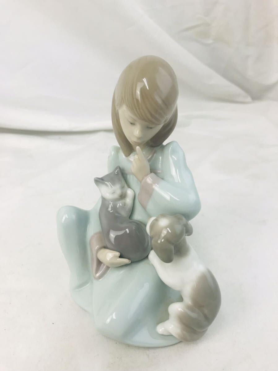 美品】LLADRO 起こしちゃだめよ #5640 美品】LLADRO 起こしちゃだめよ