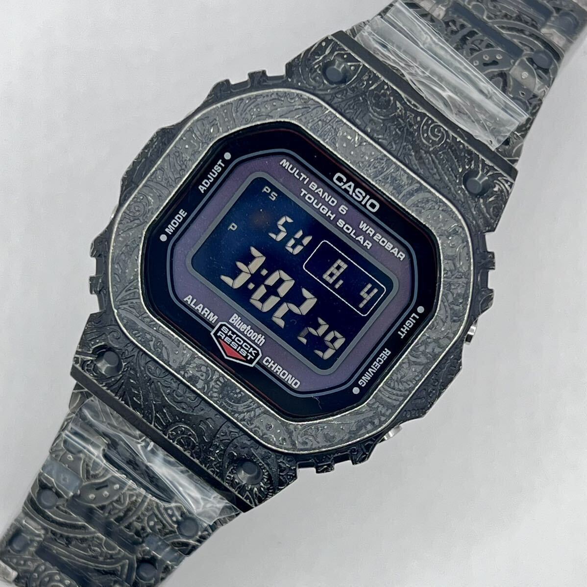 新品 G-SHOCK GW-B5600HR-1JF メタルカスタム ペイズリー｜Yahoo