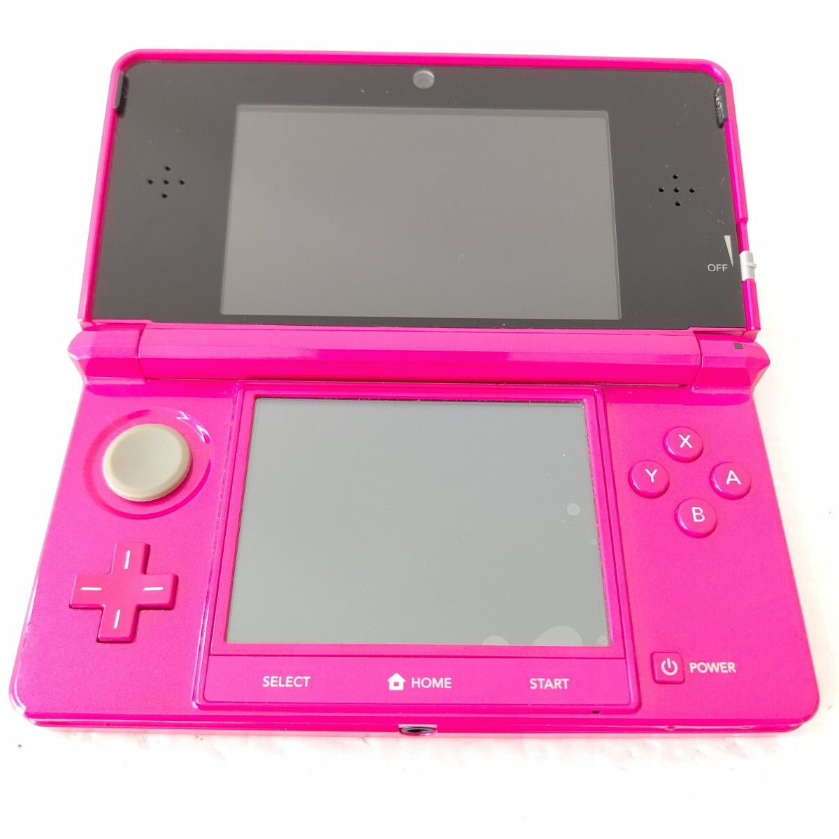 Nintendo ニンテンドー3DS グロスピンク 画面極美品 任天堂 ゲーム機