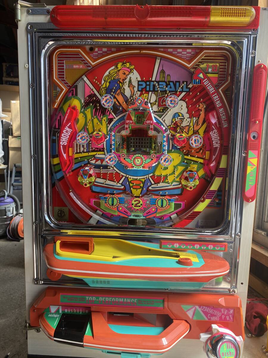 Yahoo!オークション - レトロパチンコ実機≪ニューピンボールP-6≫西陣