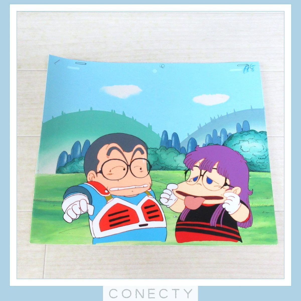 Dr.スランプ アラレちゃん セル画2枚+背景 Dr.スランプ アラレちゃん