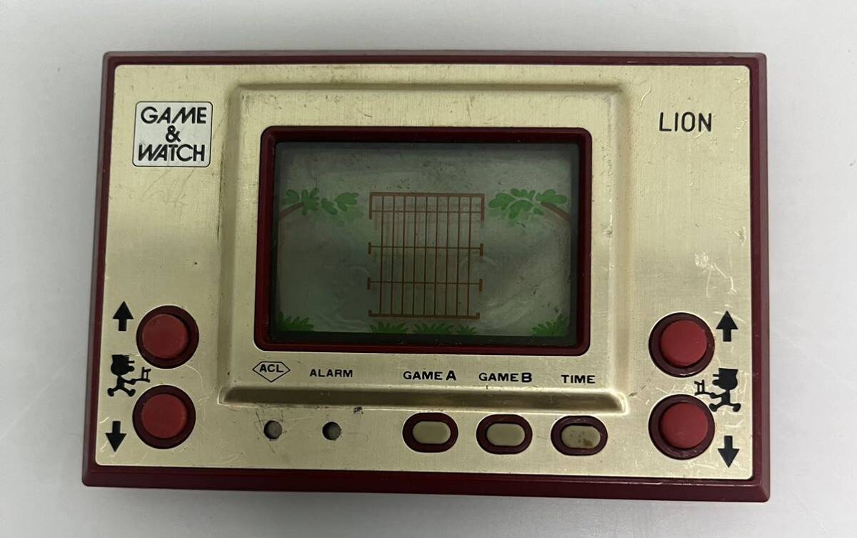 ゲーム＆ウォッチ ライオン ニンテンドーNintendo任天堂 メンテナンス