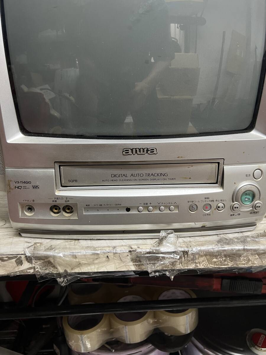 J*6様 aiwa VX-T14GX50 テレビデオ ブラウン管テレビ 14イン J*6様