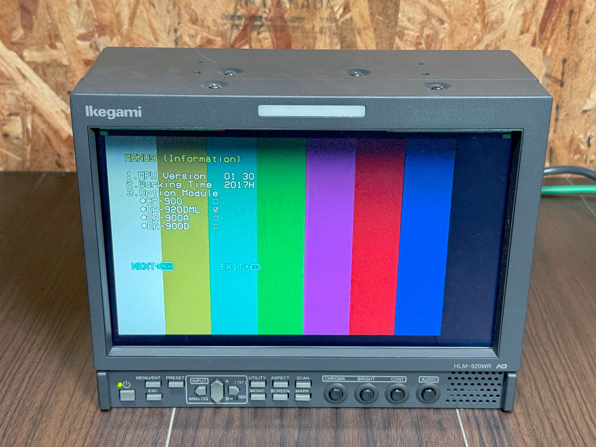 Yahoo!オークション - IKEGAMI 9型液晶HDモニター HLM-920WR
