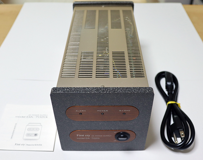 光城精工製クリーン電源 First Cry DA-7020i