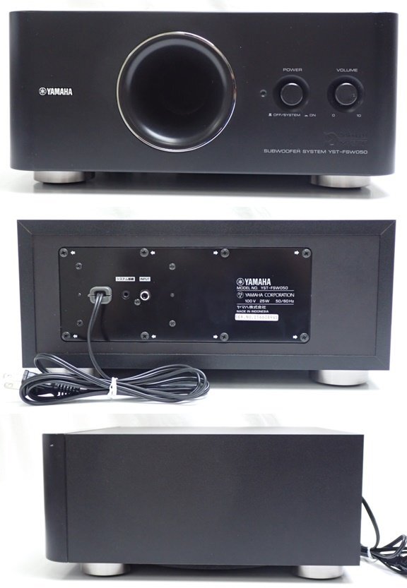 YAMAHA YST-FSW050 動作確認済 元箱/ケーブル/保証書付 YAMAHA YST