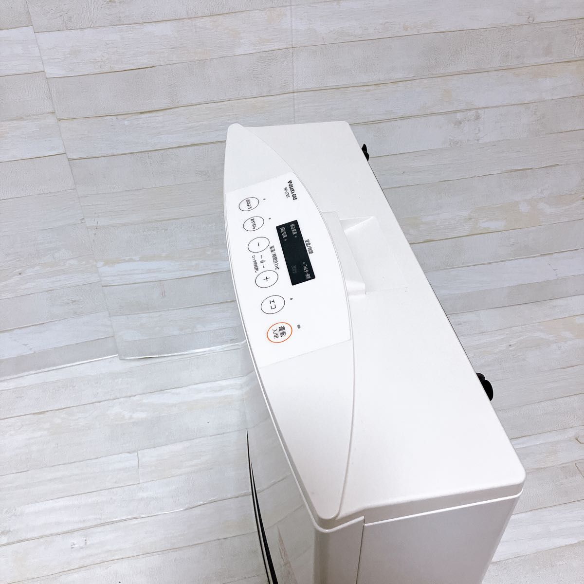 大阪ガス ガスファンヒーター 140-5763 都市ガス用 ホワイト 暖房器具