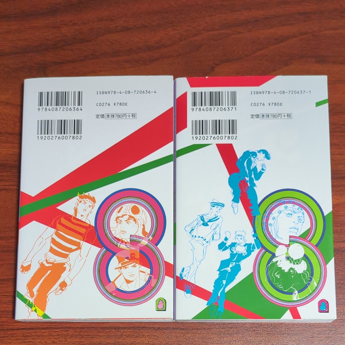 2冊セット】ジョジョの奇妙な名言集 Part1～3 + Part4～8