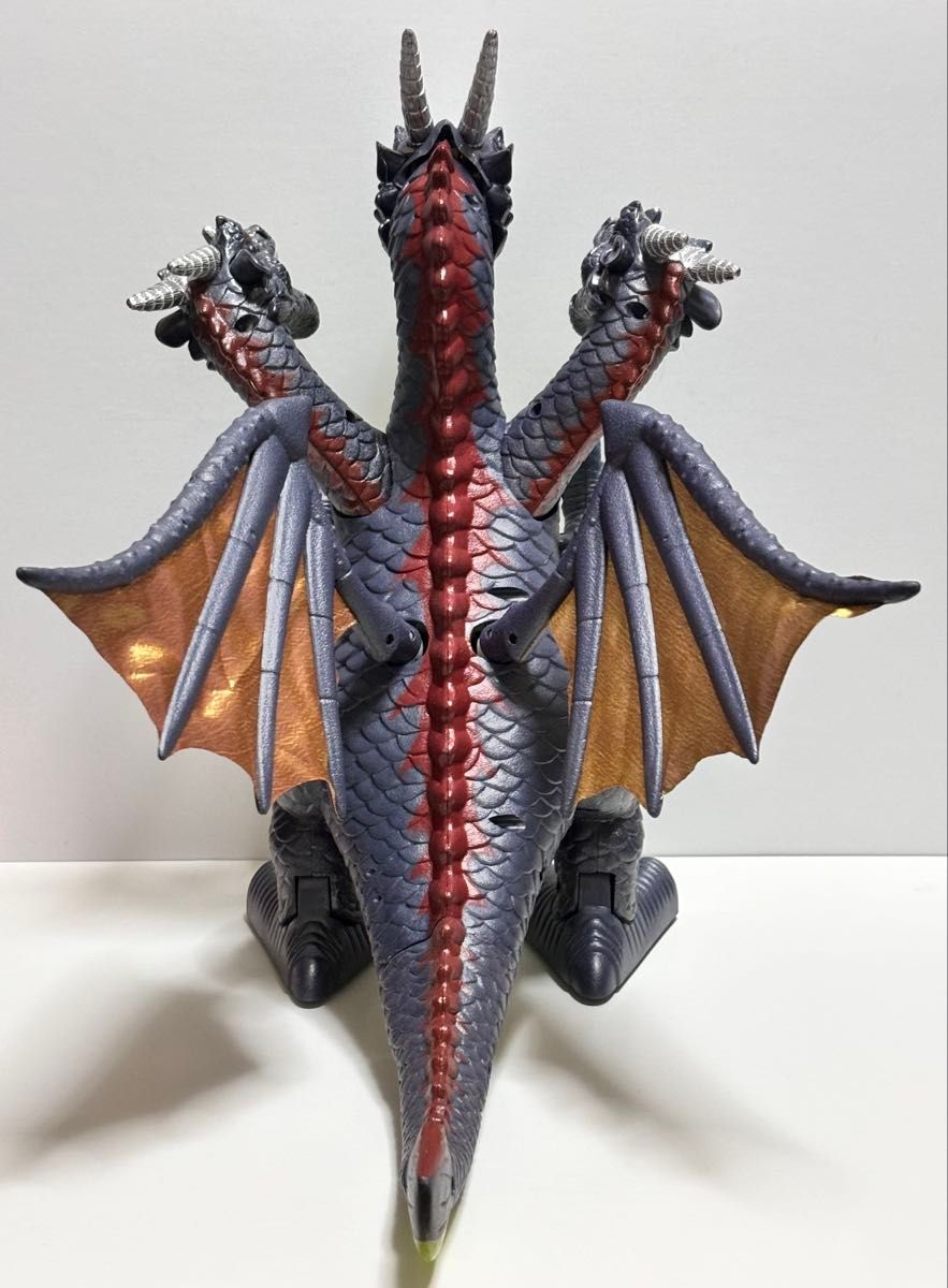 怪獣 電動歩行 玩具 ゴジラ キングギドラ風 ドラゴン ラジコン系