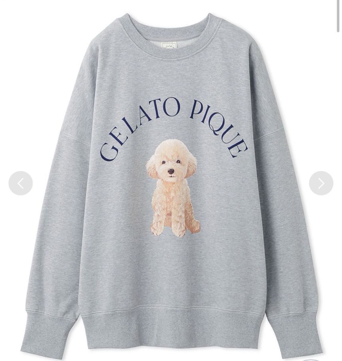 ジェラートピケ DOG柄ワンポイント裏毛プルオーバー｜Yahoo!フリマ（旧