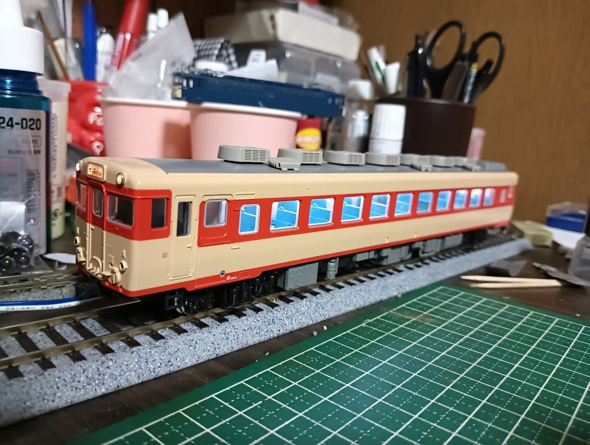 HOゲージ] 1-601キハ58(M) 1-603キハ58 1-605キハ65 3両セット｜Yahoo