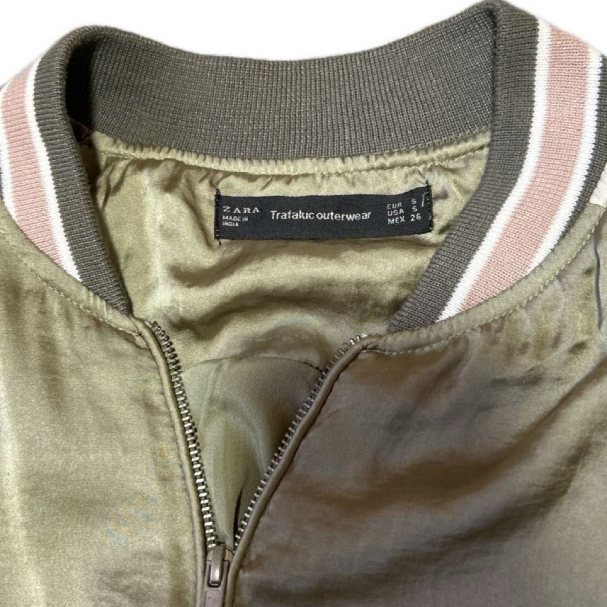 ZARA 梨花着用モデル ボンバージャケット鳥刺繍(鳳凰)スカジャンsize S